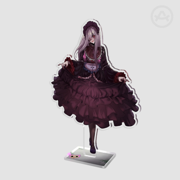 PorcelainMaid curtsy Acrylic Standee