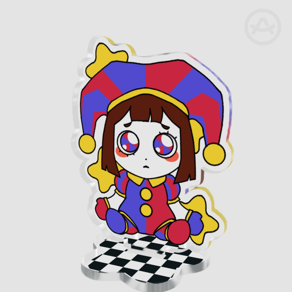 Pomni Plushie Acrylic Standee