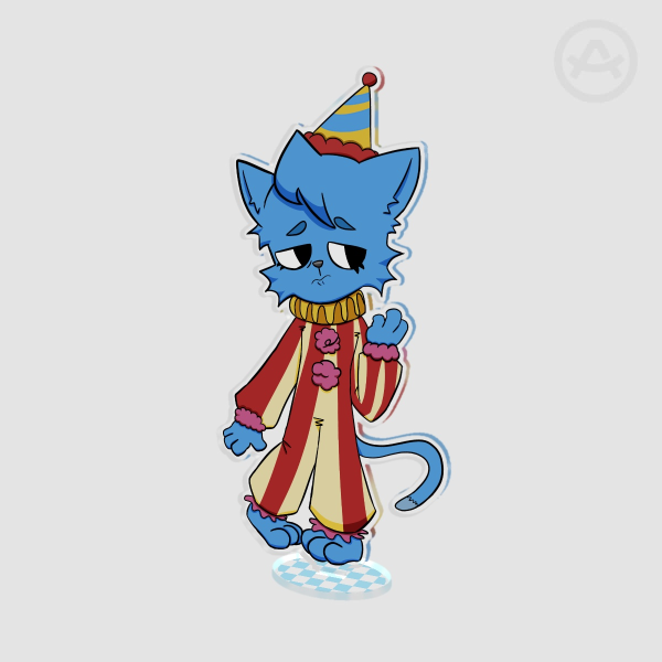 Acrylic Standee of Nilly the Cat