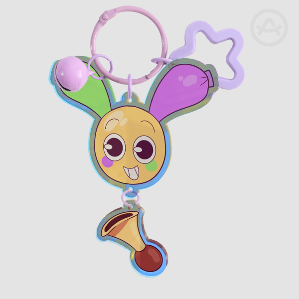 Looey connection Bell Keychain