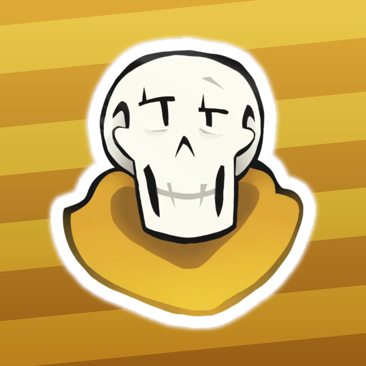 UNDERSWAP PAPYRUS Sticker