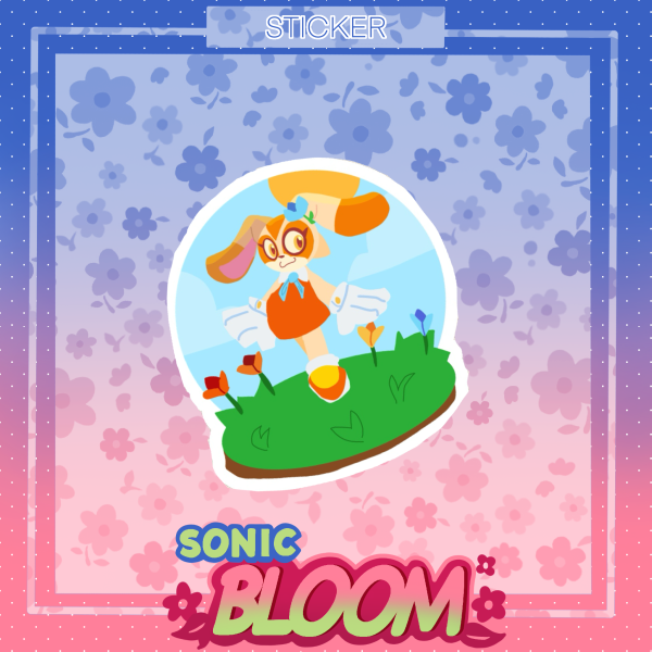 Cream Spring Sticker