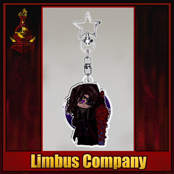 Limbus Company | Wild Hunt Heathcliff keychain
