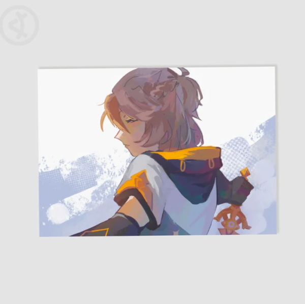 Albedo Poster [Genshin Impact] | 8.3 x 11.7"