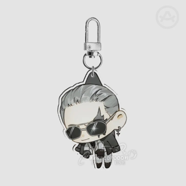 RE9: ZENO Clear Acrylic Keychain