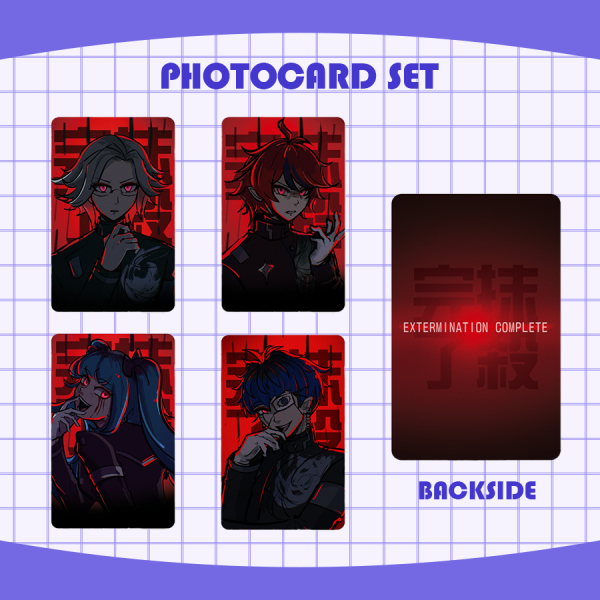 The Hundred Line Photocard Set 