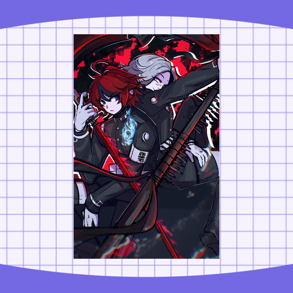 The Hundred Line: Eitaku A4 Print