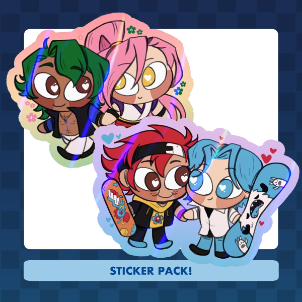 SK8 STICKER PACK