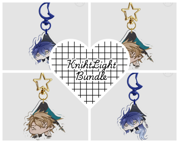 Knightlight (Varflins) Hanging Keychain Set