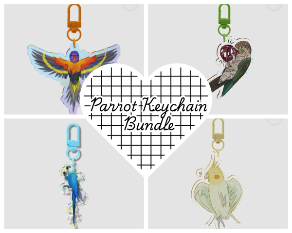 Parrot Keychain Bundle