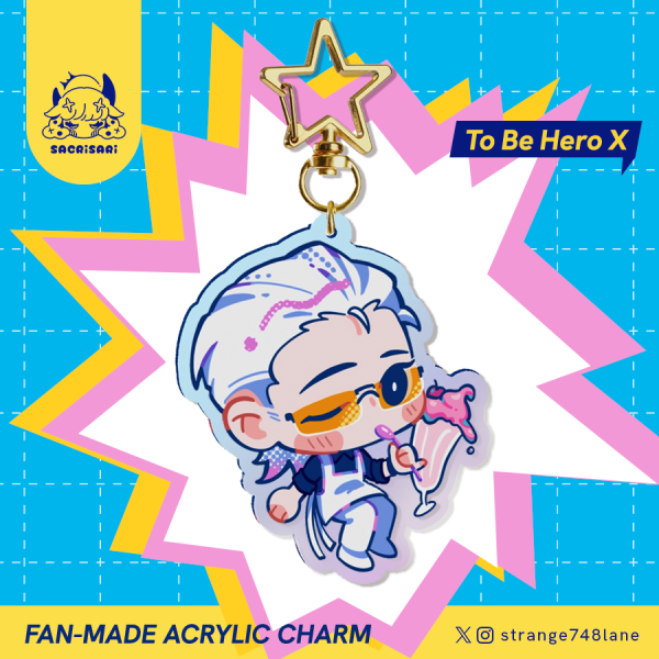 TBHX Hero X Parfait Rainbow Acrylic Keychain