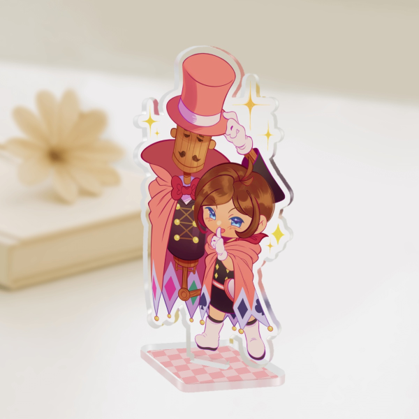 Little Trucy and Mr. Hat Standee