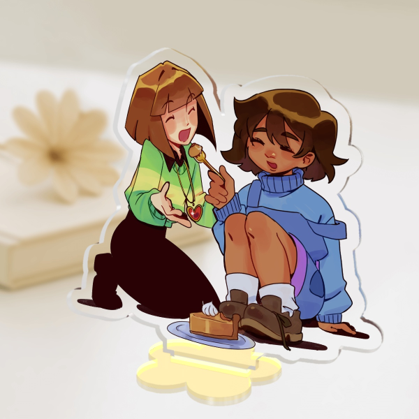 Chara and Frisk Acrylic Standee
