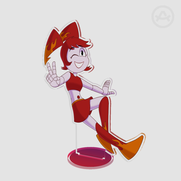 Hot Rod Jenny Standee