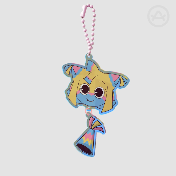 Yatta connection Bead Keychain
