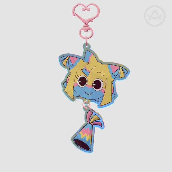 Yatta connection Heart-shaped Keychain