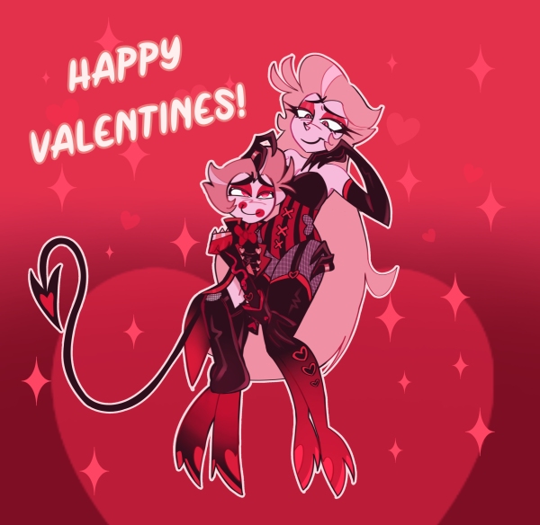 Valentines lucilith keychain