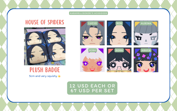 [Limbus Company] HoS Apprentices Plush Badges