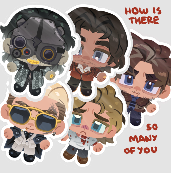 Resident Sticker set