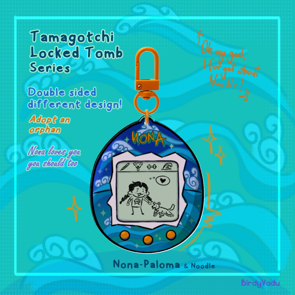Tamagotchi Nona Keychain