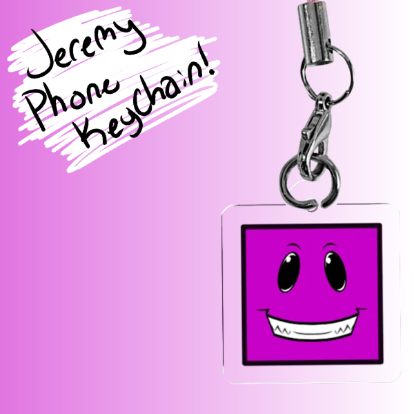 [REGRETEVATOR] RESIZED!!! Jeremy Phone Keychain