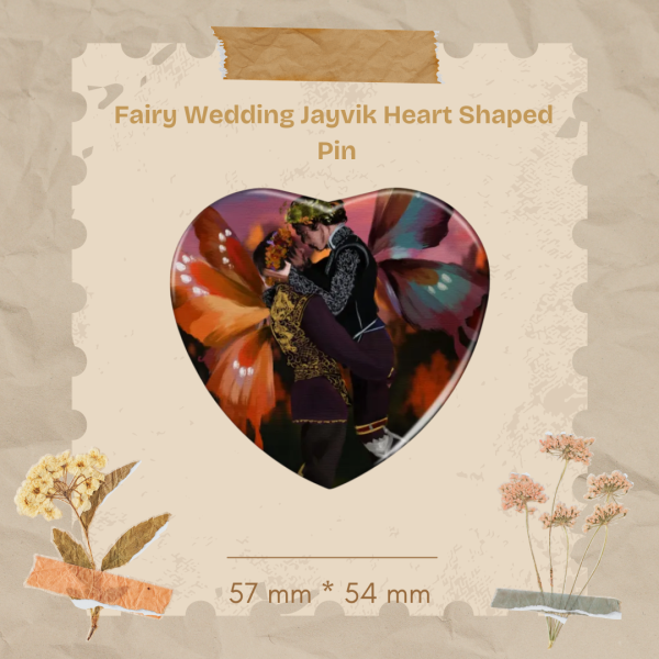 Fairy Wedding | Jayvik Heart Shape Pin