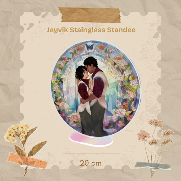 Jayvik Stainglass Standee