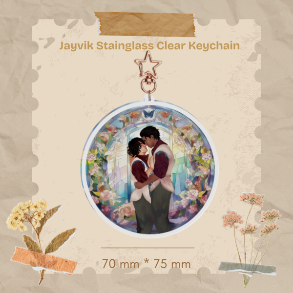 Stainglass | Jayvik Clear Acrylic Keychain