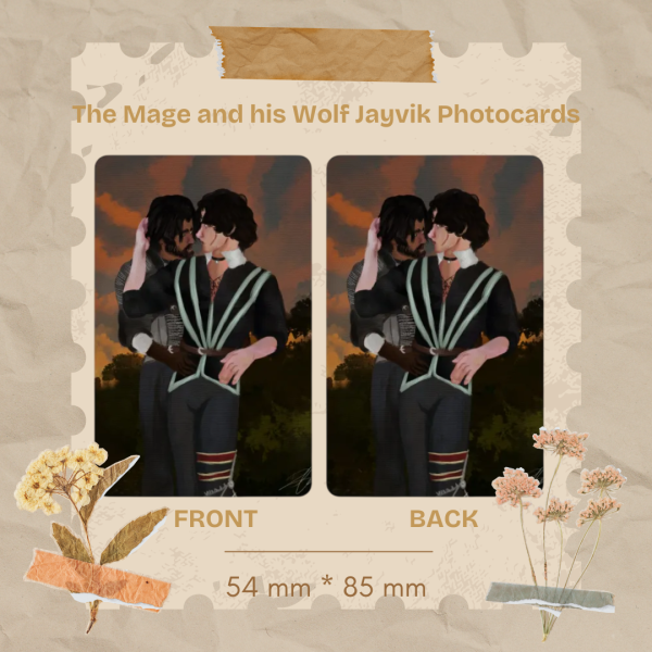 The Mage and his Wolf | Jayvik Photocard