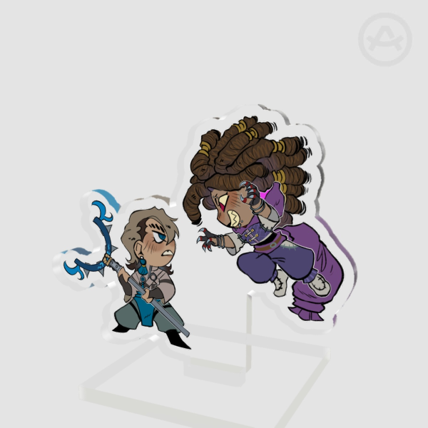 Jabber & Zanka fight Standee