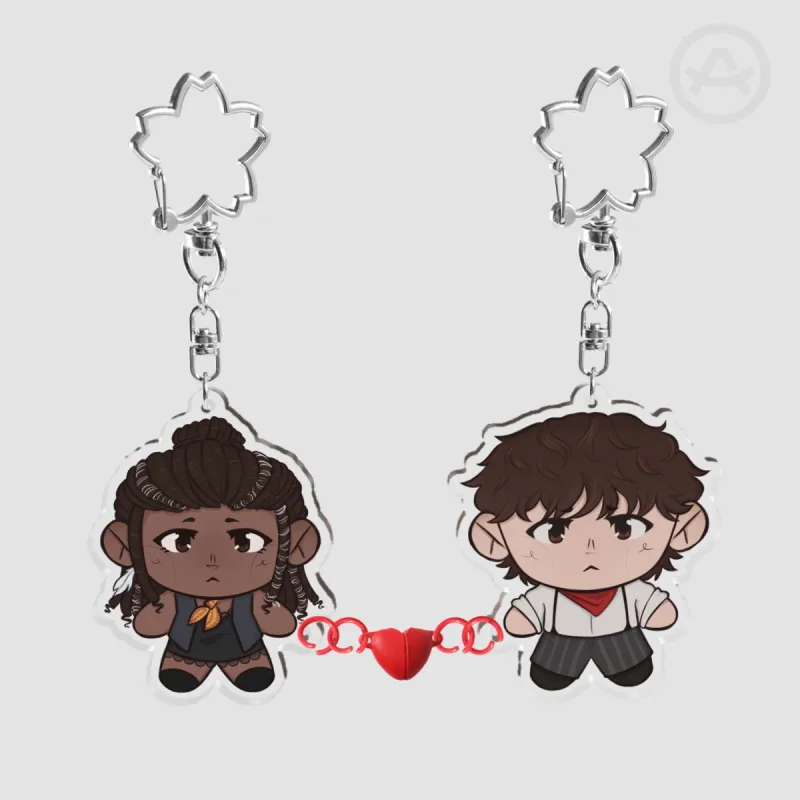 Orpheus and Eurydice Connecting Keychains by bree - ACGGOODS