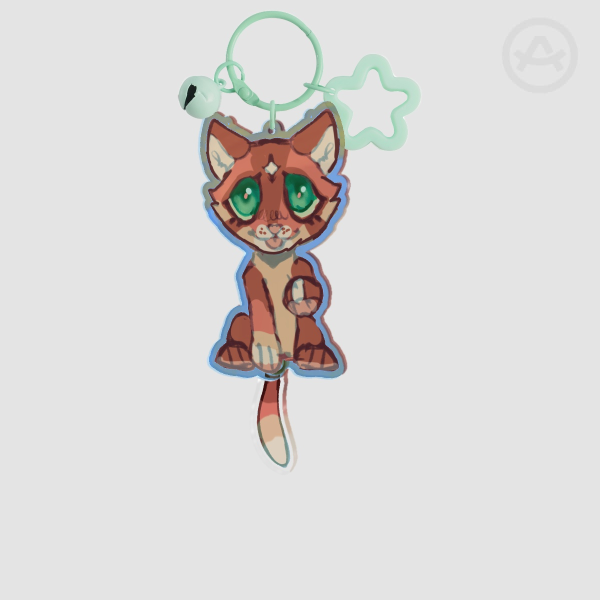 Firestar Tail-wagging Pendant