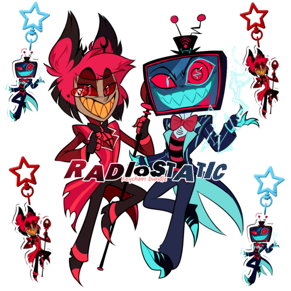 "RADIOSTATIC" Keychain Bundle