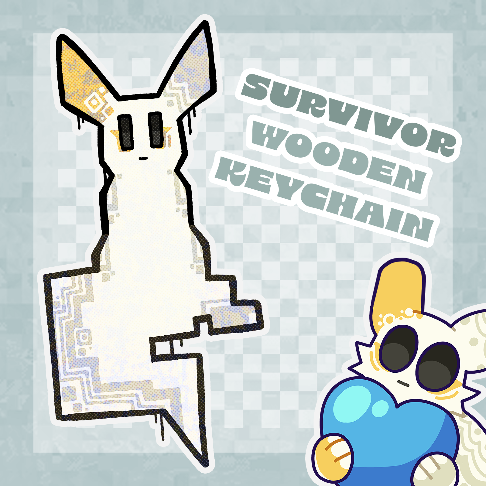 [RW] Survivor Graffiti Keychain