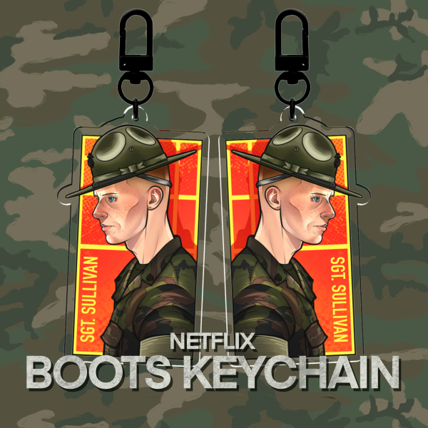 BOOTS | Sgt Sullivan Acrylic Keychain