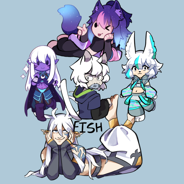 Oc sticker set