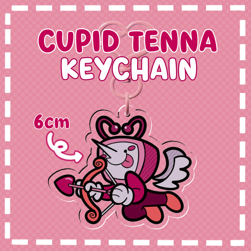 DELTARUNE Cupid Tenna Keychain