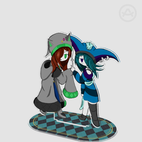 Esper Sisters Standee