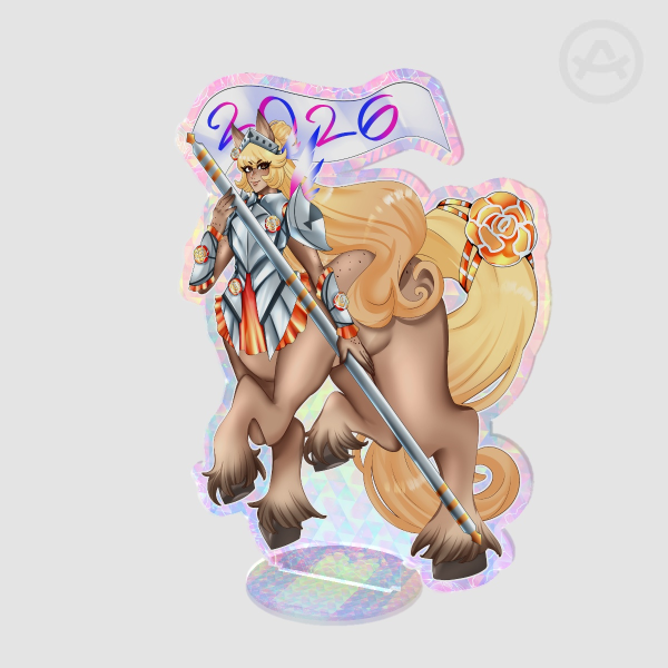 Holly Nessity - "Year of the Horse" Standee