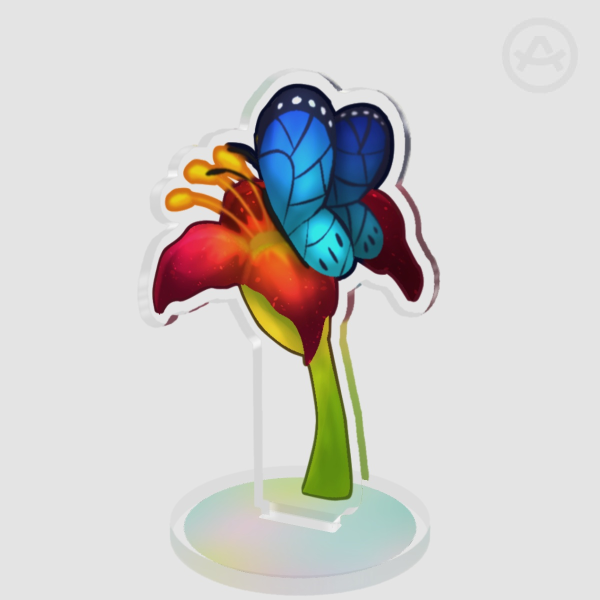 Critter Stands | Butterfly & Flower