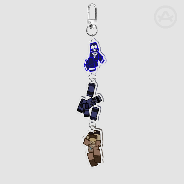 ENDLESS TORMENT TRIO DANGLING KEYCHAIN!!!!