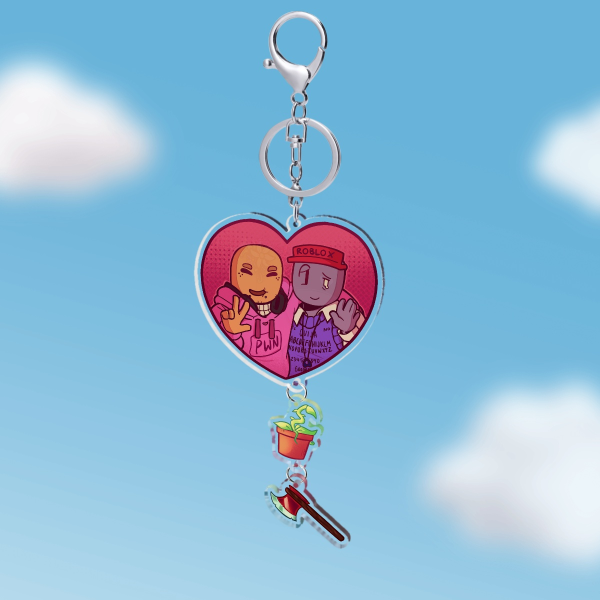 Ivan and Andrew Acrylic Keychain