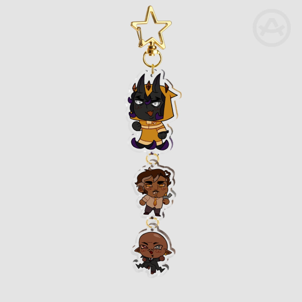 Connection Chibi Jarkayne Keychain