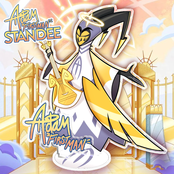Adam Hazbin Hotel Standee
