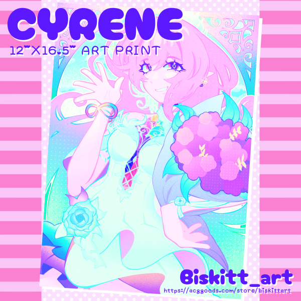 HONKAI STAR RAIL- Cyrene Art Print