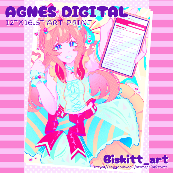 UMAMUSUME -Agnes Digital Art Print
