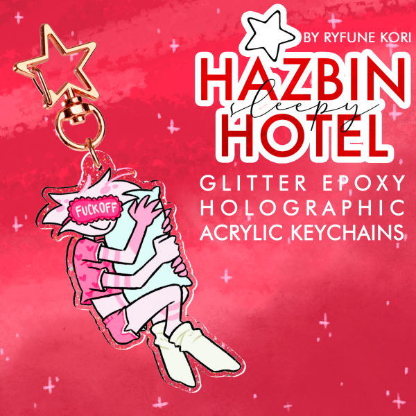 Sleepy HH Keychain - Angel