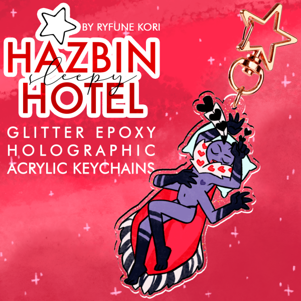 Sleepy HH Keychain - Valentino