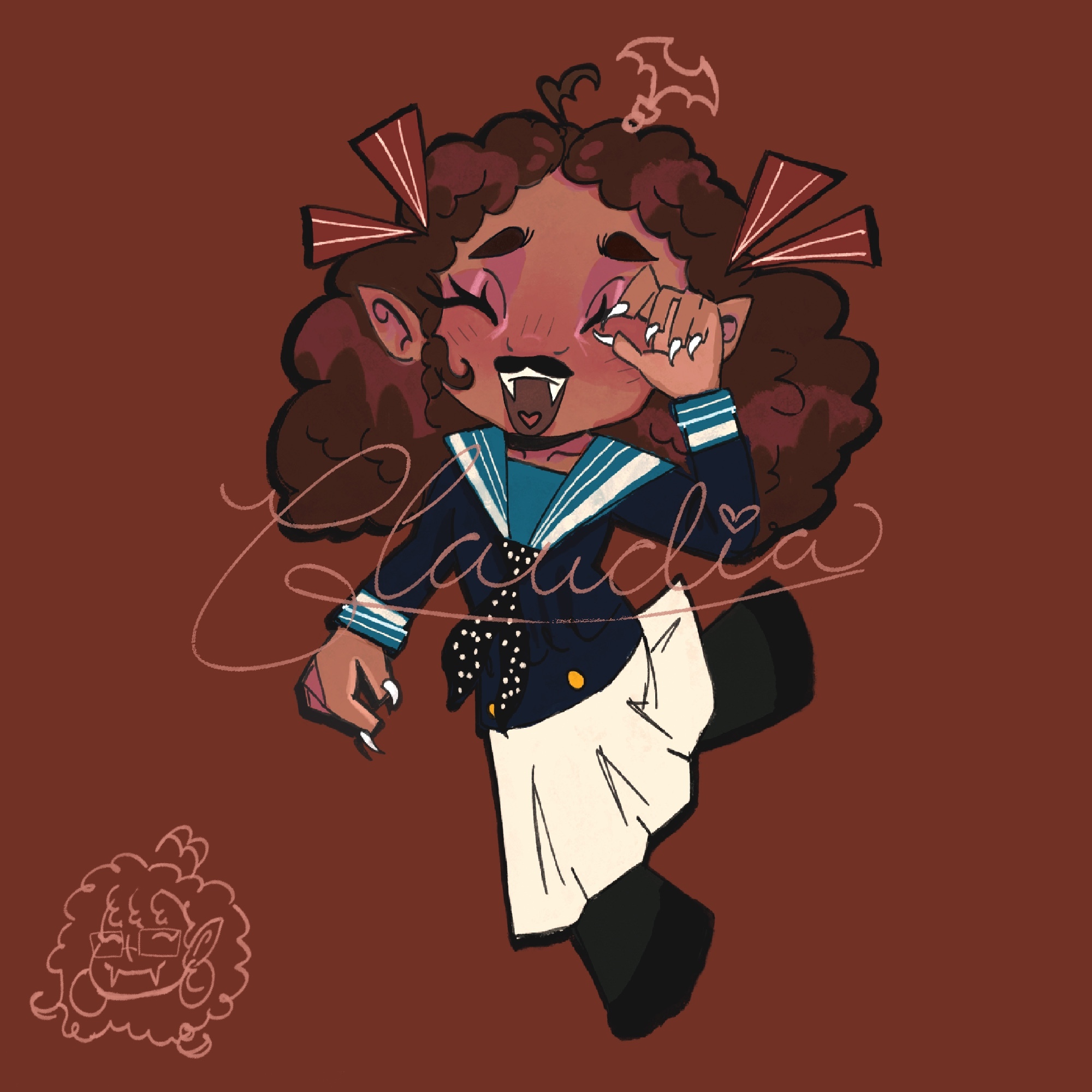 Bailey!Claudia IWTV Acrylic Keychain