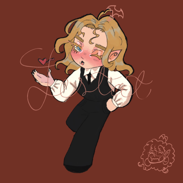 Lestat IWTV Acrylic Keychain